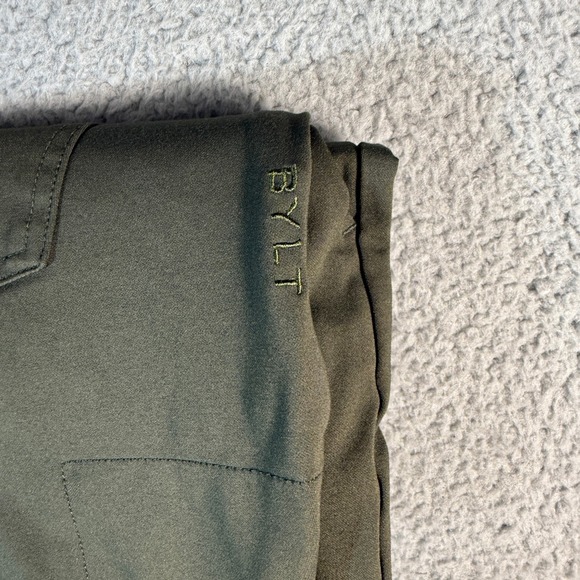 BYLT Premium Basics Everyday Pant 2.0 Mens 2XL 37x30 Green Slim Fit Stretch - Picture 11 of 12